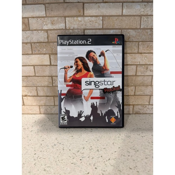 Other - SingStar Rocks PS2 Karaoke Game‎